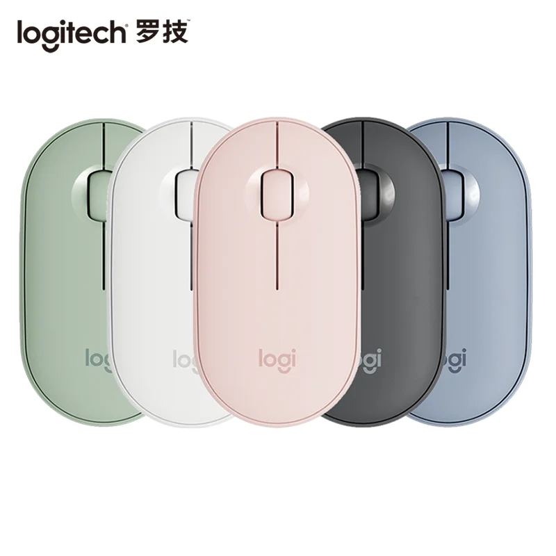 

Logitech Pebble M350 Wireless Mouse 1000dpi 2.4GHz Ultra Thin Silent Bluetooth Mouse High Precision Optical Tracking Unified