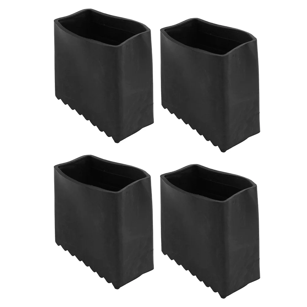 

4 Pcs Sole Protectors Ladder Feet Furniture Cover Werner Table Leg End Caps Folding Step Shaped Mat Foot