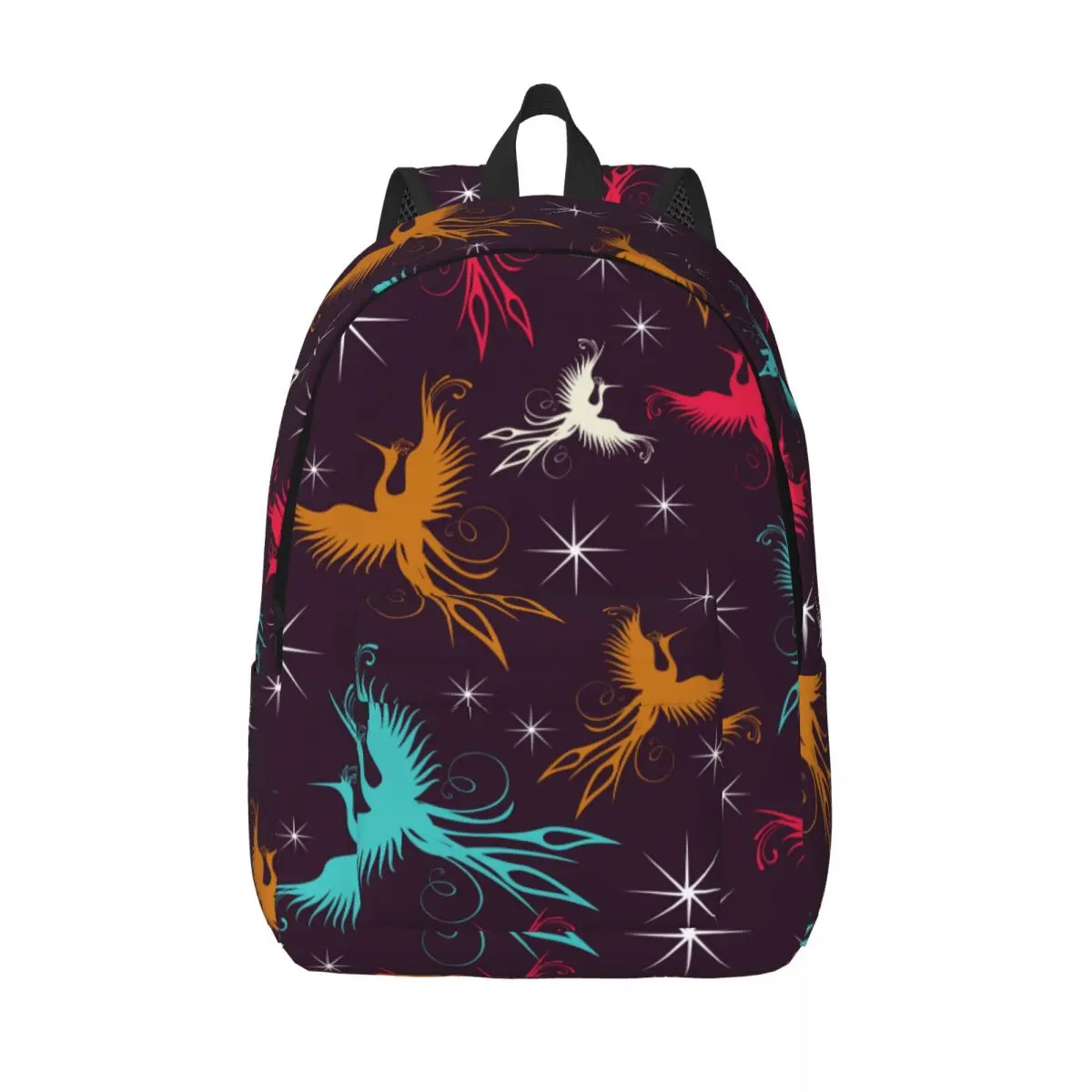 

Phoenix Birds Figure Pattern Backpack Unisex Travel Bag Schoolbag Bookbag Mochila