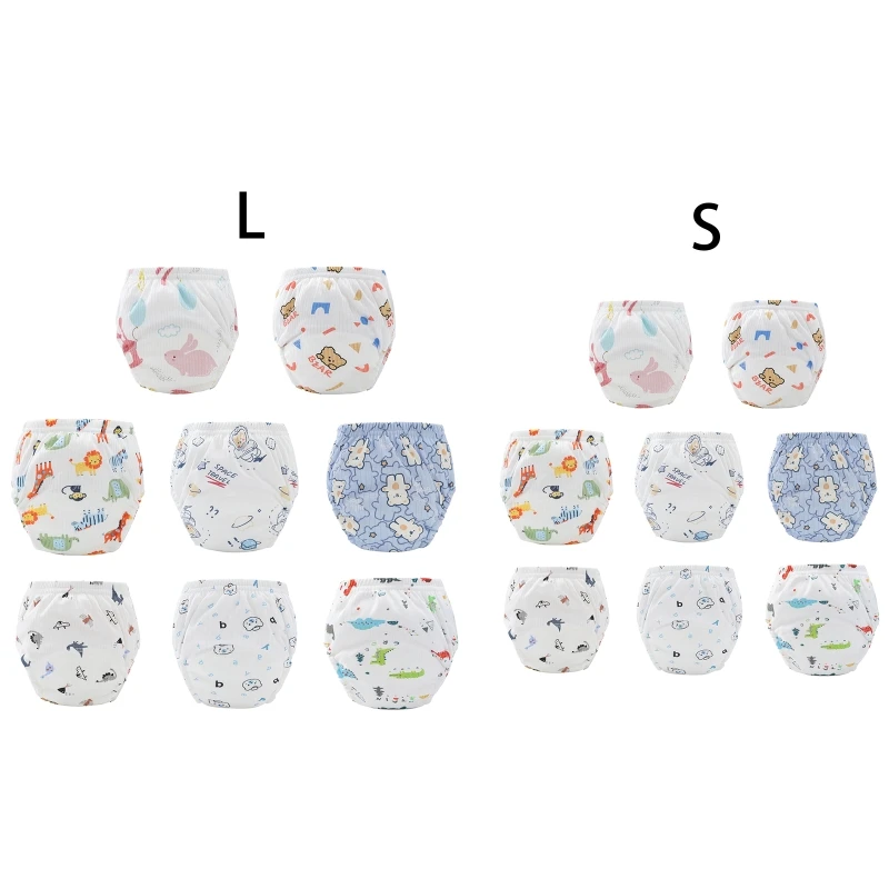 

Baby Diaper Reusable Baby Cotton Breathable Training Pants Panties Nappy for Infant Baby Toddler Kids Girls Boys Shorts