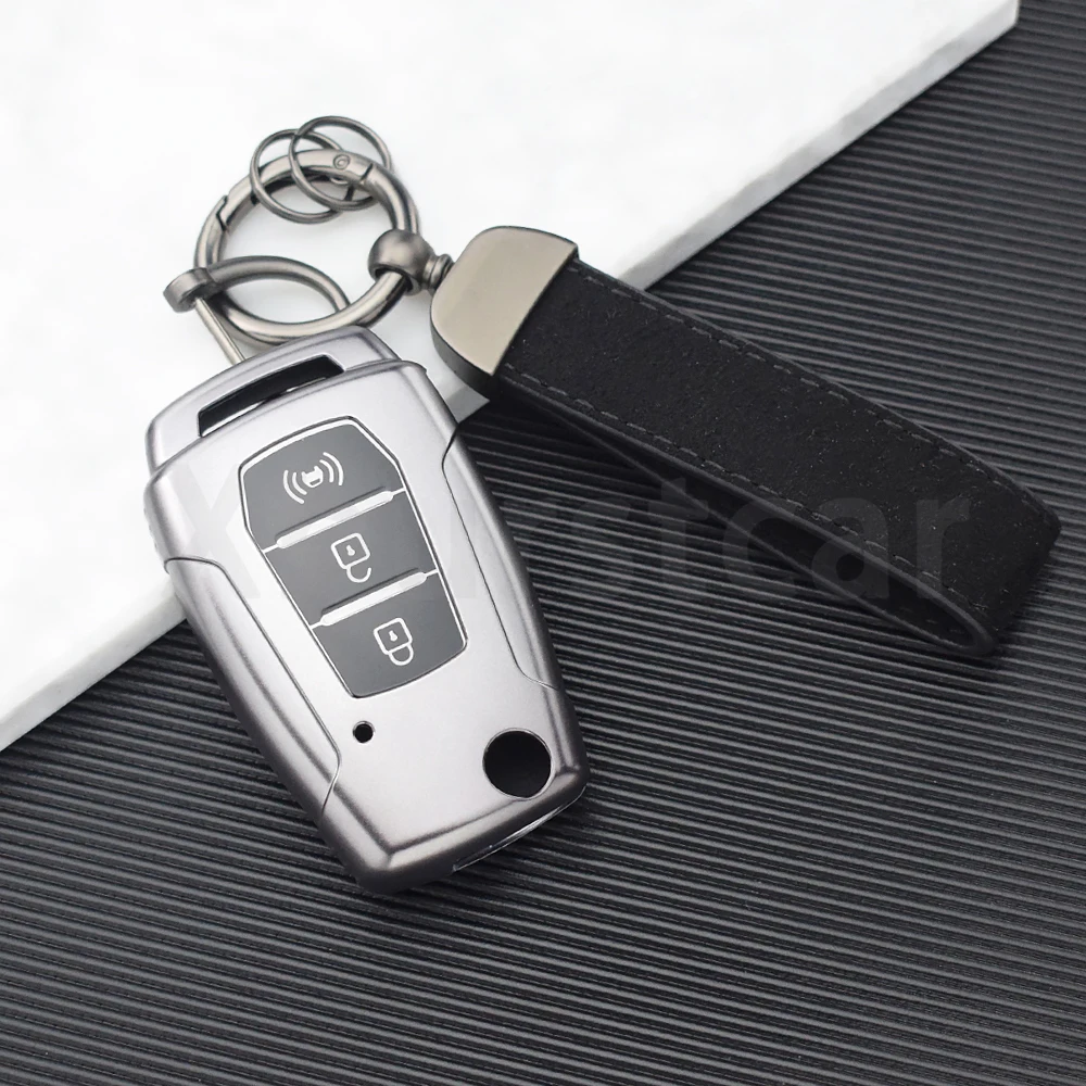 

Gun Grey Shell Fob Bag ТПУ для SsangYong Kyron 2 Sanka Actyon Korando Tivoli Автомобильный складной чехол для ключей Сумка без ключа Аксессуары