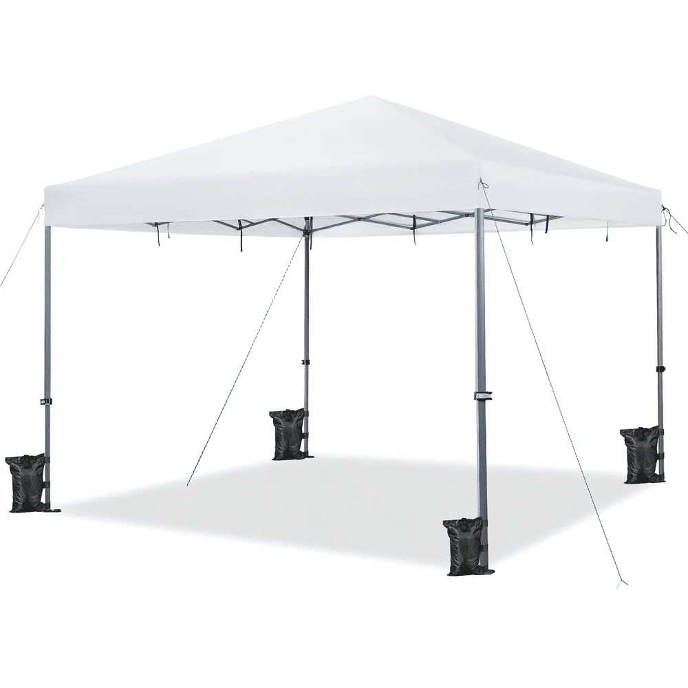 

Easyfashion 12x12ft Pop-up Canopy Tent for Home & Commercial Use, White