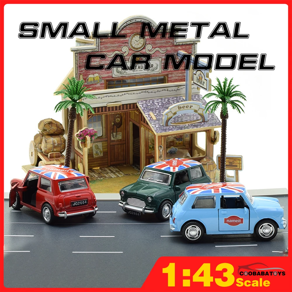 

Scale 1:43 MiniCooper Easy To Carry Metal Diecast Toys Cars Models Collection for Boy Children Kids Hobbies Vehicles