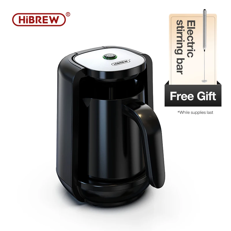 HiBREW Automatic Turkish Coffee Machine Electric Pot  AC 220~240V  Ground Coffee Maker H9