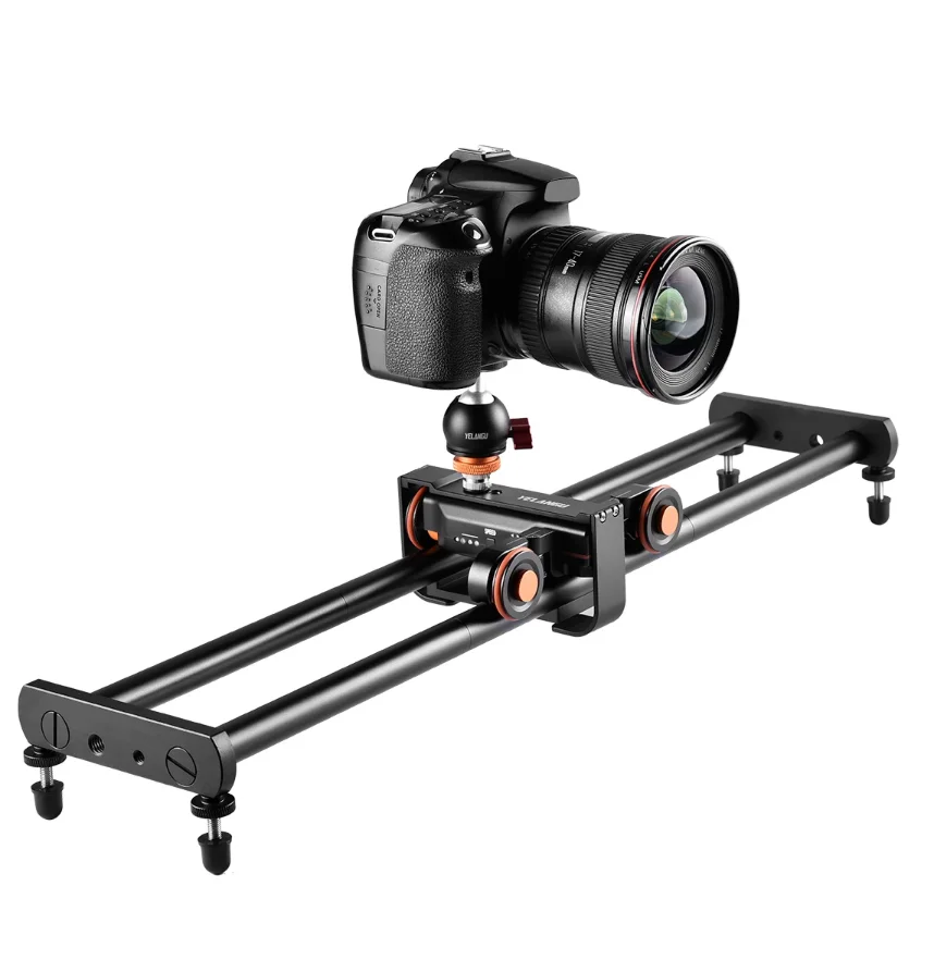 YELANGU камера видео автодолли Электрический мотор трек слайдер для Canon Nikon Sony DSLR