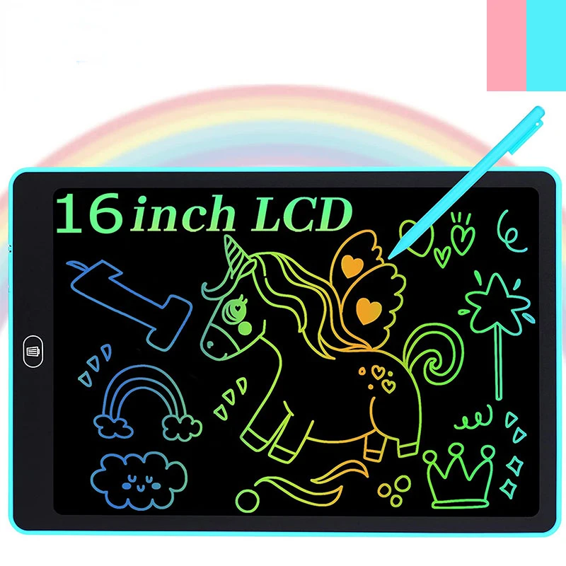 

Digital Handwriting Doodle Board with 16 Inch LCD Writing Tablet Electronic Graphics Drawing Pads for Kids Girl Boy Toys