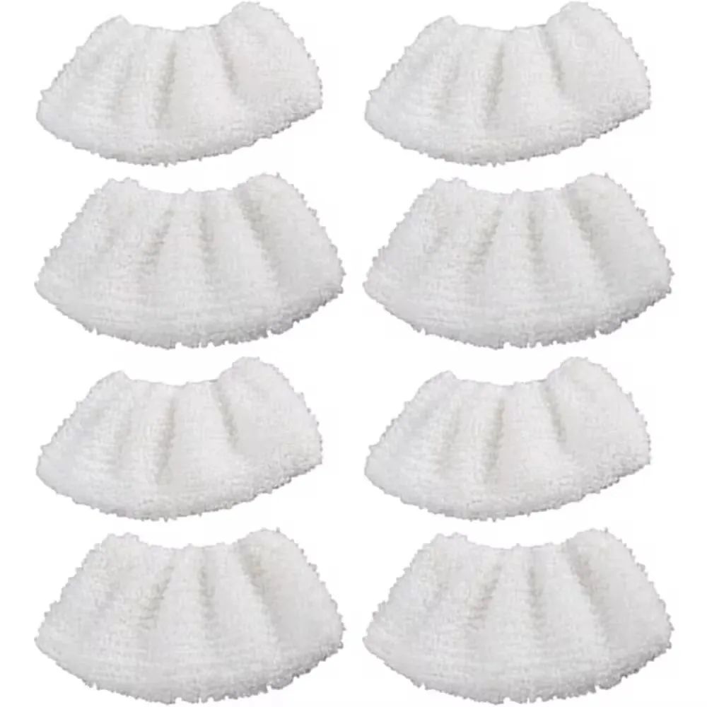 8 шт. чехол из микрофибры подушечки для паровой швабры моющаяся насадка