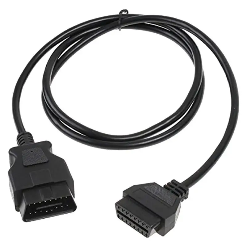 

ForOBD2 Port Splitter 16pin ForOBD2 Male To Female Flat Ribbon Cable Multifunctional Extension Cable Diagnostic Extender For Any