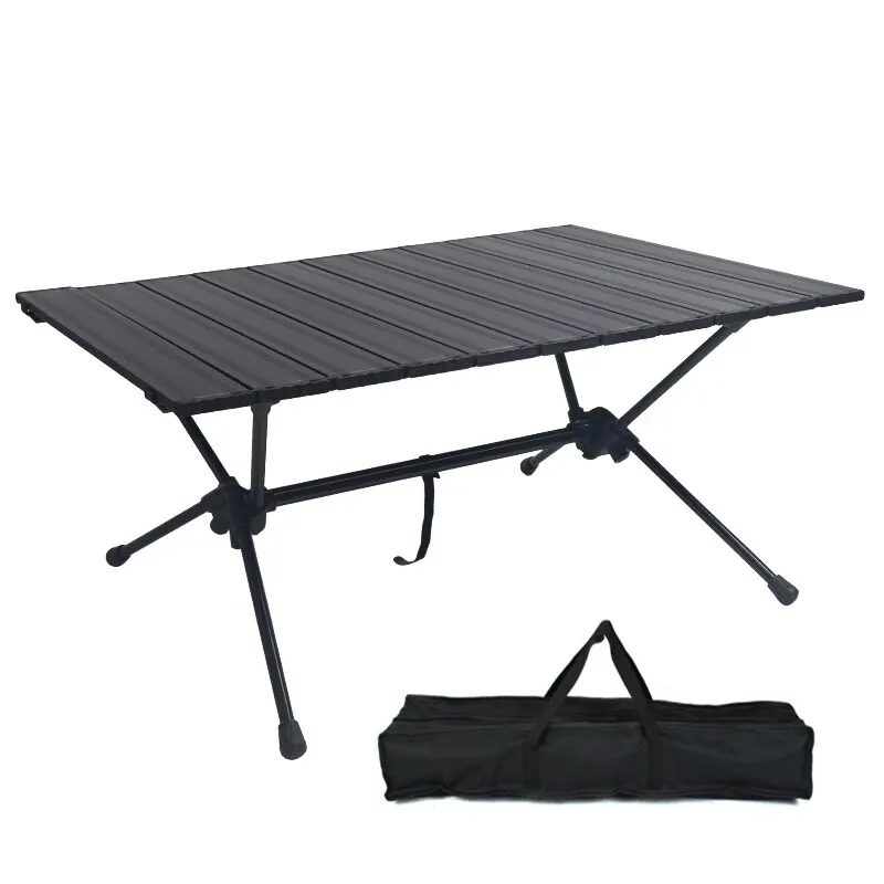 

High Strength Aluminum Alloy Portable Ultralight Folding Camping Table Foldable Outdoor Dinner Desk For Family Party Picnic BBQ