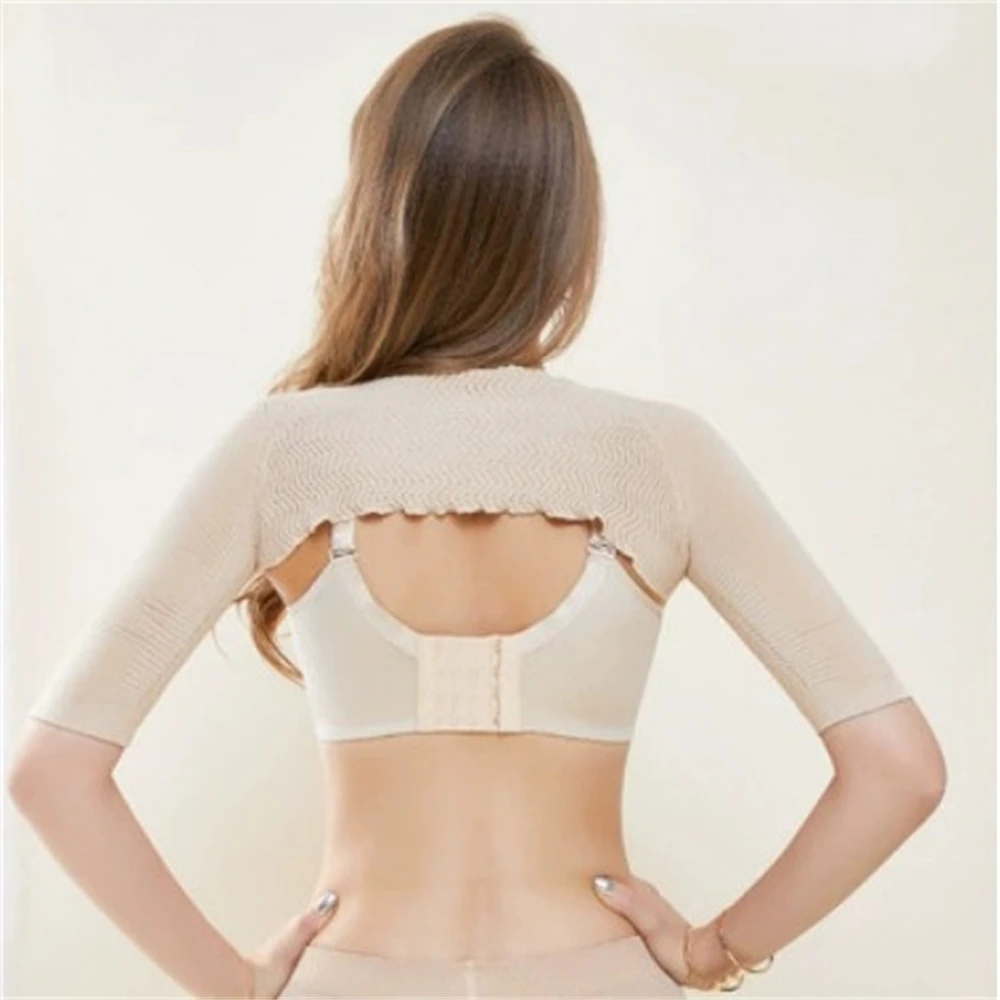 Женская корректирующая одежда для похудения леггинсы с рукавами и жилетом топ