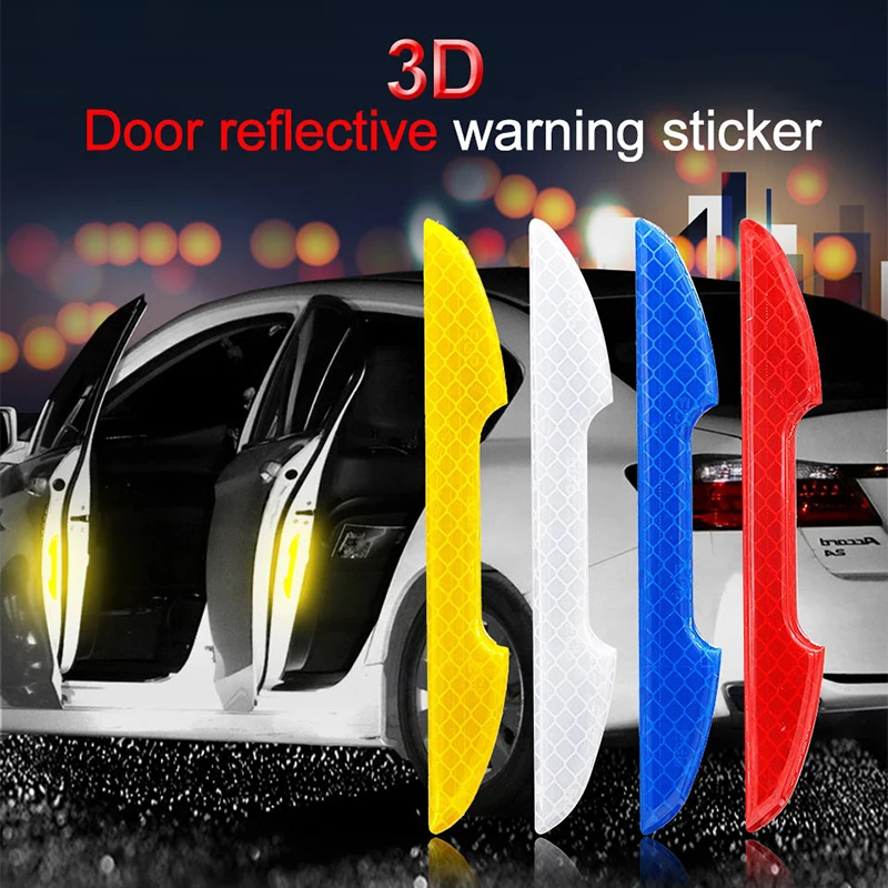 

4 шт./комплект, светоотражающая Предупреждение та для зеркала заднего вида