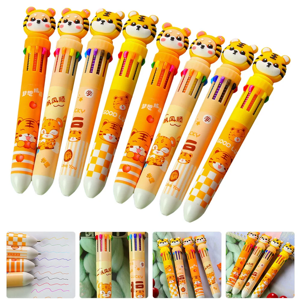 

Ручка разноцветные шариковые ручки рождественские выдвижные Мультяшные письменные принадлежности один цвет школьный подарок портативные...