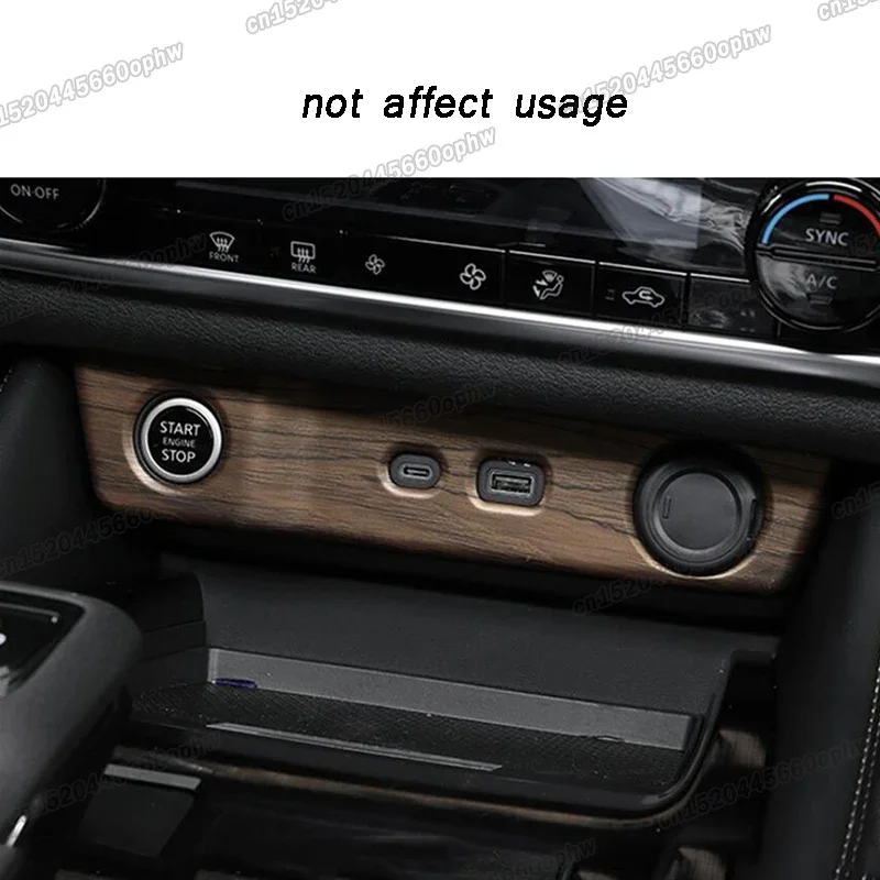 Панель прикуривателя из углеродного волокна для Nissan Qashqai j12 2022 2023 2024 2025