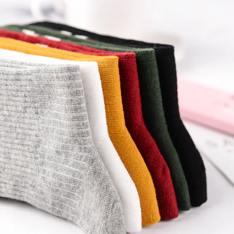 10 шт. = 5 пар/партия женские хлопковые носки | Женская одежда