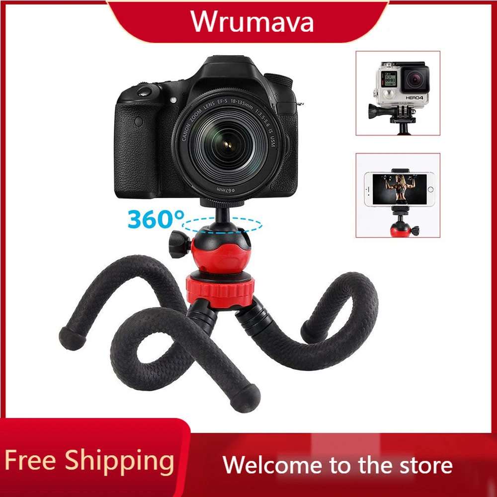 Портативный Настольный штатив, Гибкий штатив для путешествий, штатив для мобильного телефона, монопод, селфи-Палка для iPhone, DSLR-камеры Gopro