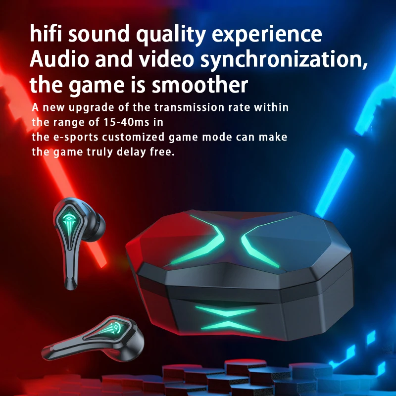 Трехрежимные беспроводные наушники Bluetooth 5 2 игровая гарнитура для смартфона
