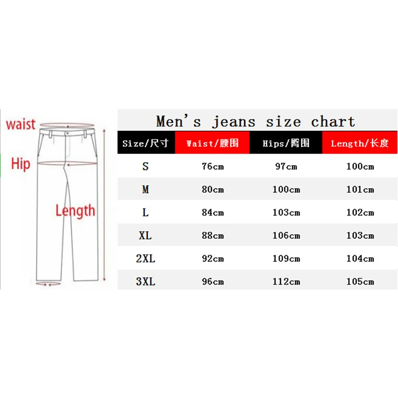 Classic Fashion Jeans Men Black Skinny Stretch Denim Pants Blue 2023 Four Seasons Hot Sale Streetwear Jeans