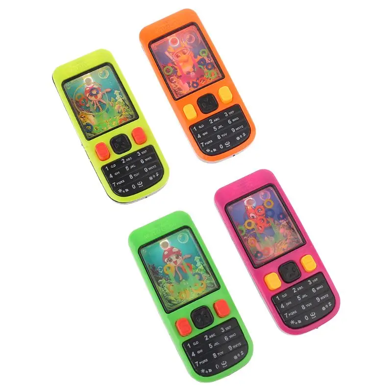 Портативные водные игры мини-игрушки с водяным кольцом разноцветные