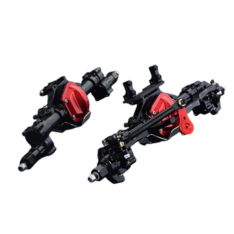 

Metal Front Rear Axle Set For 1/10 RC Axial SCX10 & SCX10 II 90046