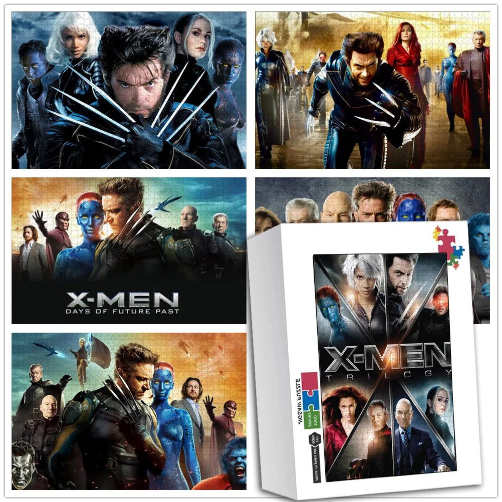 

Пазл X-Men деревянный для взрослых, 1000 шт.