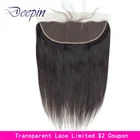 13x 4 кружевные передние прямые волосы, прозрачные кружевные передние застежки, бразильские человеческие волосы без повреждений для женщин, наращивание волос от уха до уха