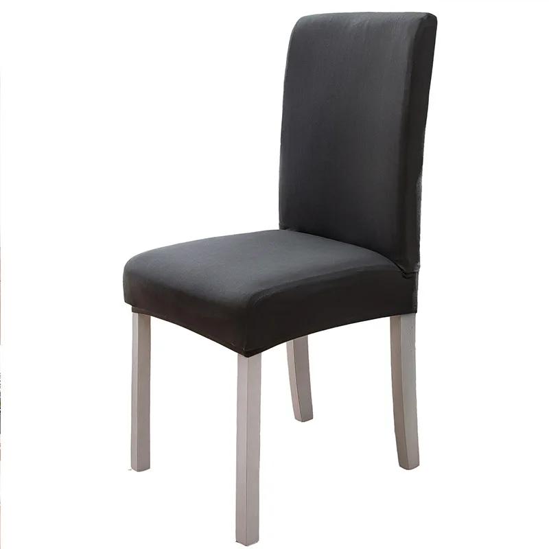

Solid Simple Graphic Print Stretch Chair Cover High Back Dustproof Home Dining Room Decor Lounge Chair Chairs Living Room Chairs