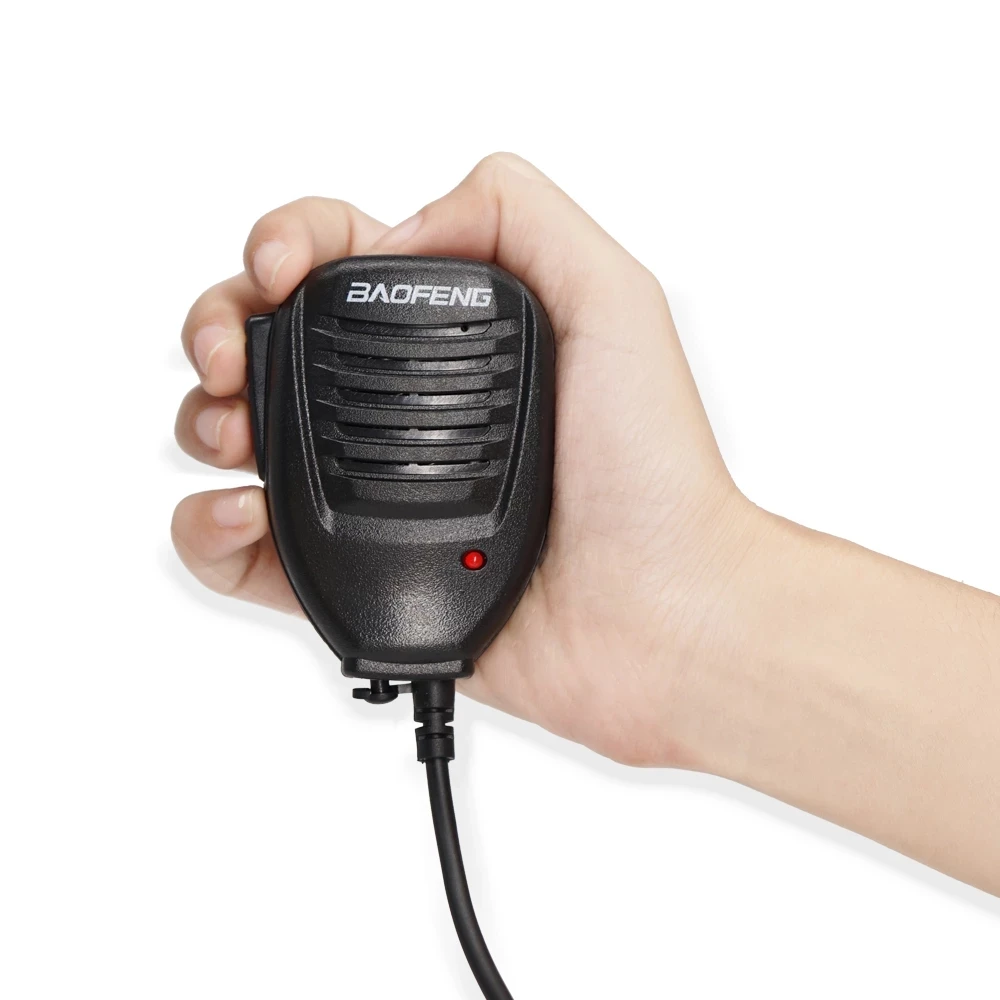 2022 baofeng walkie talkie accessories two way radio microphone for mobile radio car radio bf 888s uv 82 uv 5r uv 5r pro h9 h7 free global shipping