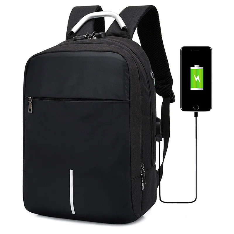 

Дорожный рюкзак с Usb-зарядкой для женщин, вместительные деловые школьные ранцы на плечо для студентов колледжа, мужская сумка с защитой от кражи для ноутбука