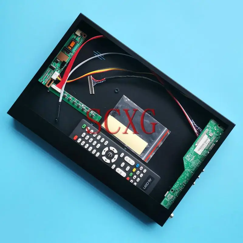 

Для B133EW01 LP133WX1 плата аналогового ТВ контроллера + металлический чехол Комплект «сделай сам» VGA HDMI-совместимый AV USB 1CCFL 1280*800 13,3 "LVDS 30 Pin