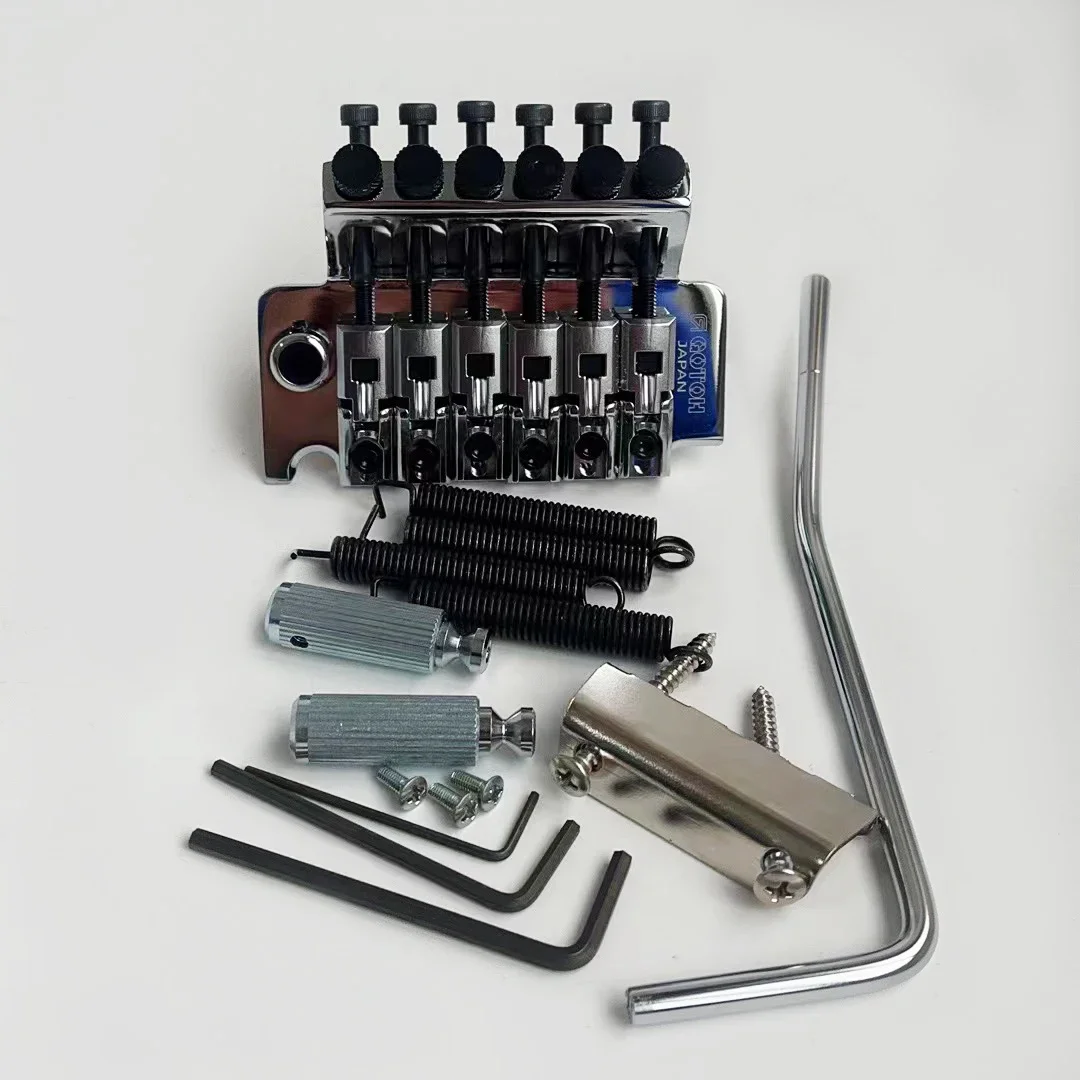 Оригинальный подлинный мост системы тремоло с блокировкой GOTOH GE1996T без стопорной