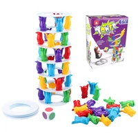 kids penguin tower collapse balance game toy funny party games crazy penguin crash tower thrill challenge dungeons and dragons