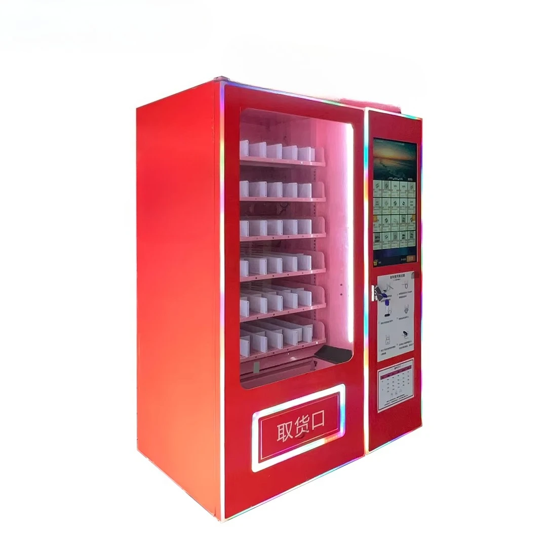 Фото Торговый автомат FL 2026 Blind Box Smart Vending Machine для косметики, накладных ресниц, маникюра и нейл-арта с QR-кодом, индивидуальными наклейками и сенсорным экраном №5