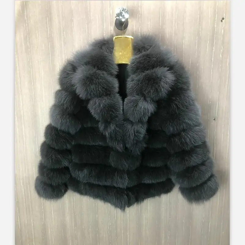 Rushed Overcoat Women's Winter Coats 2022 Fox Fur Fur Standard Casual Poplin No Real Fur Women's Winter Jacket