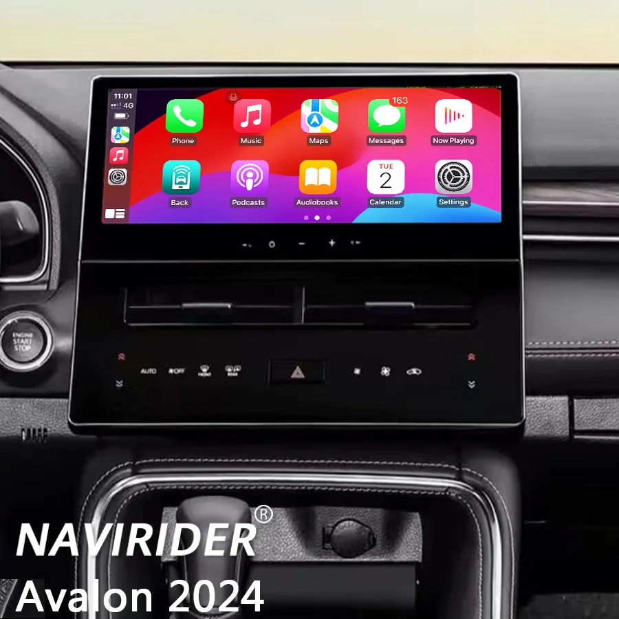 12 3 &quotAndroid автомобильный стерео радио мультимедийный DVD-плеер для Toyota Avalon 2024