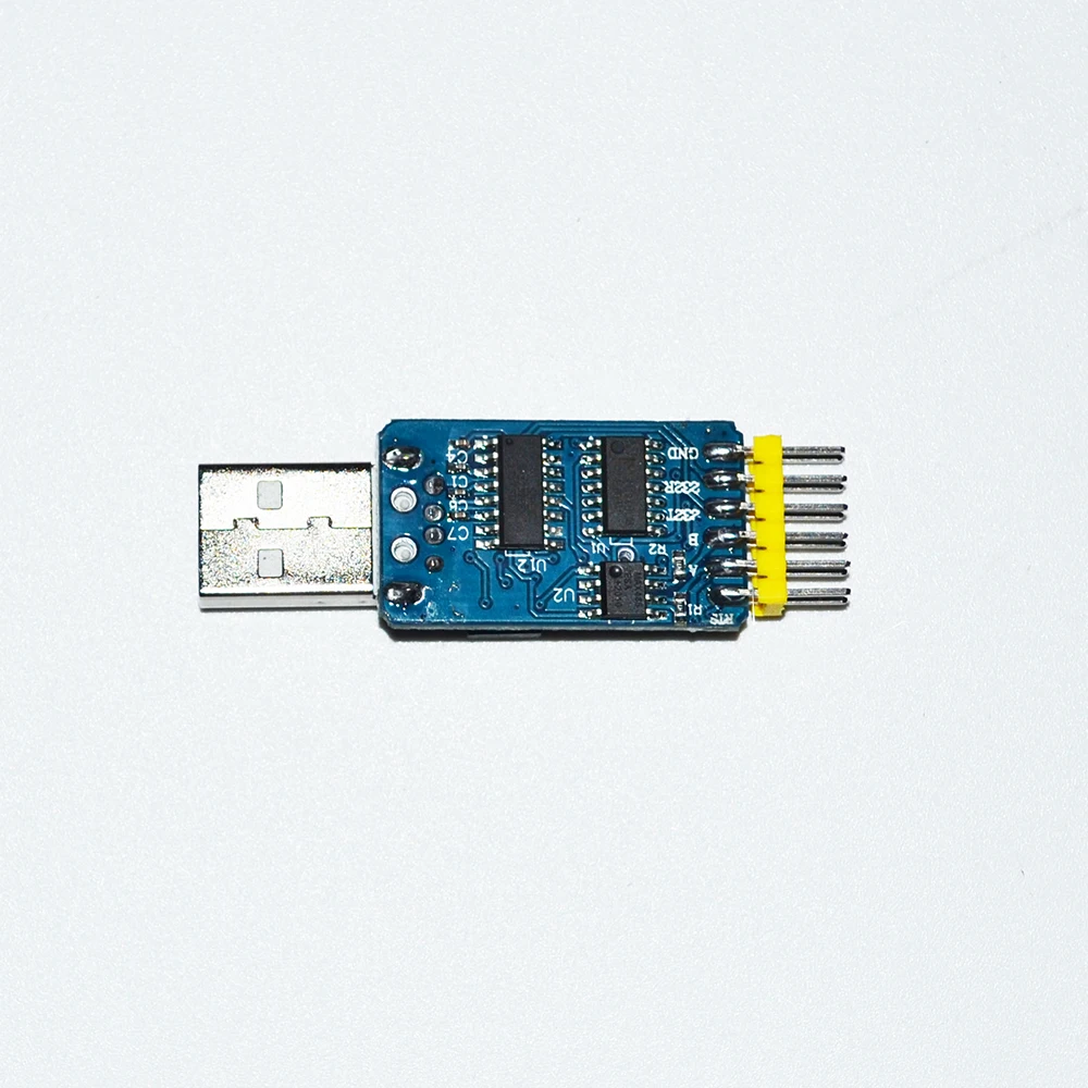 Многофункциональный модуль-преобразователь CP2102 с USB на RS485 RS232 TTL 3V3/5 В