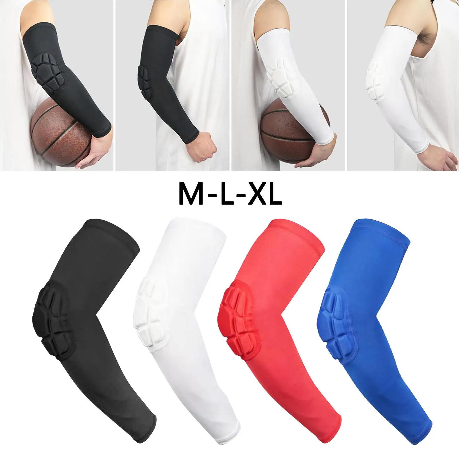 

1PC Arm Sleeve Stretchy Elbow Pad Elbow Brace for Skating Baseball Men