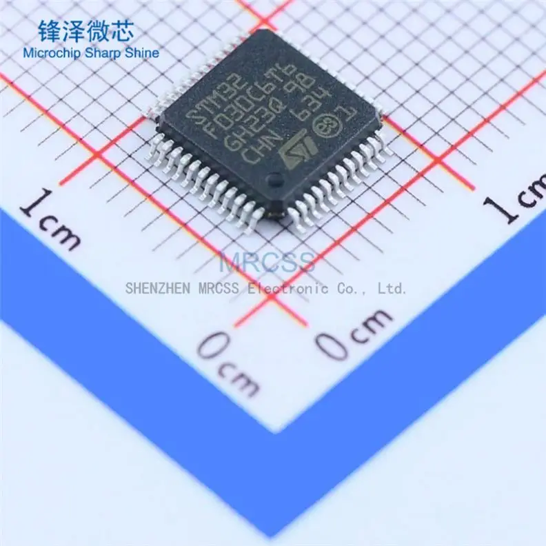 

MCU 32-bit STM32F ARM Cortex M0 RISC 32KB Flash 2,5 V/3,3 V 48-Pin LQFP Tray-лоток STM32F030C6T6