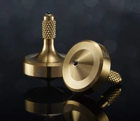 new stainless steel hand twisting spinning top gyro gyroscope spinner toy gift