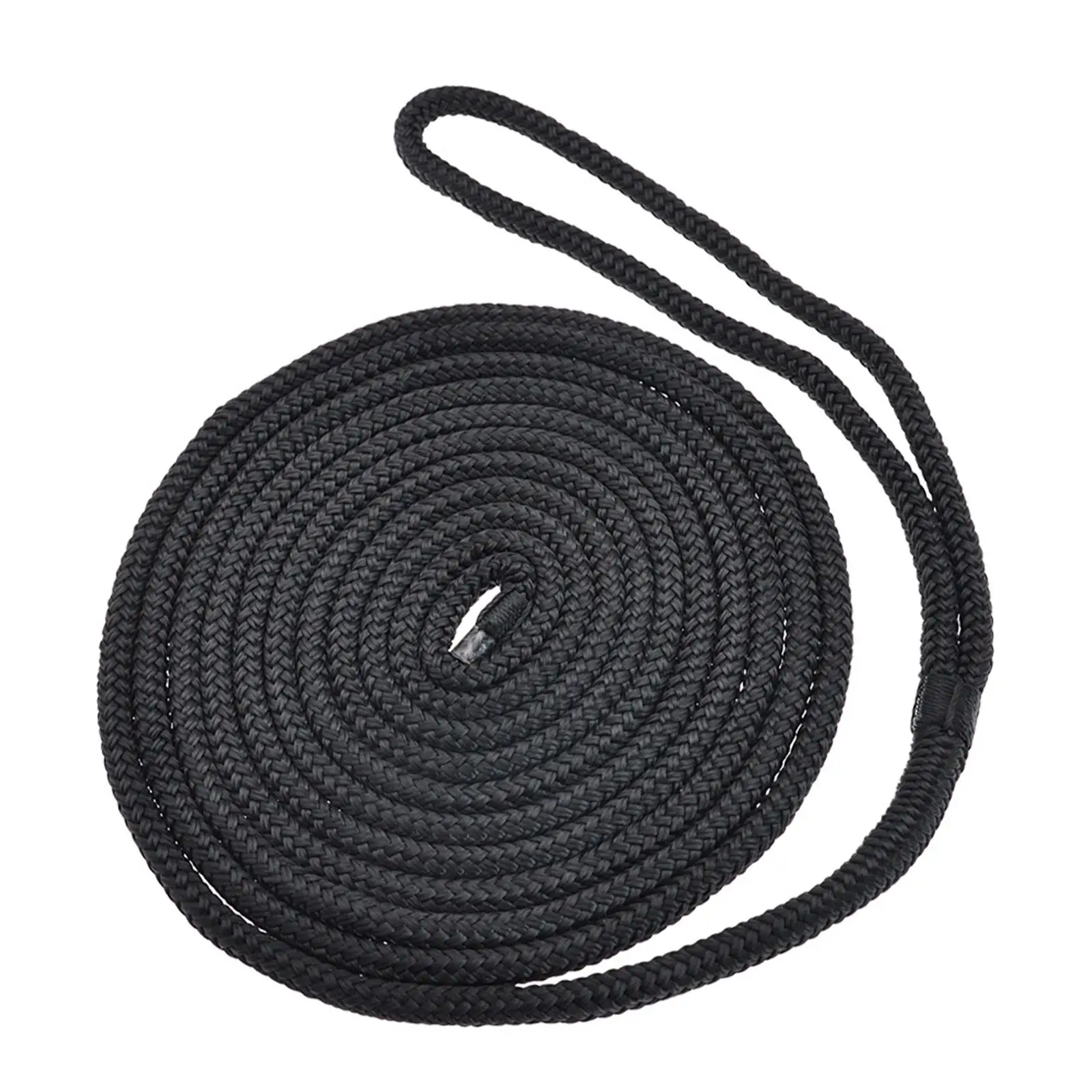 

High Performance Double Braid Nylon , W/Protective Cover with Eye AntiMarine Boats Ropes, Docking Rope for Kayak