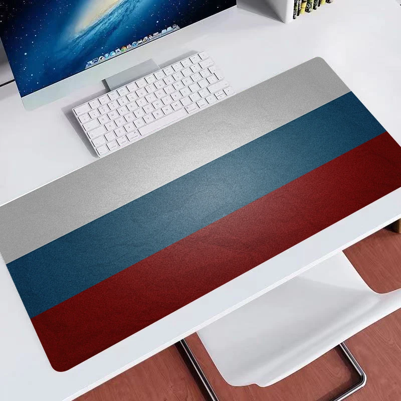 

Компьютерные аксессуары, коврик для мыши, геймерский 900x400, ультрабольшой коврик для мыши с флагом России, игровой классный Противоскользящи...