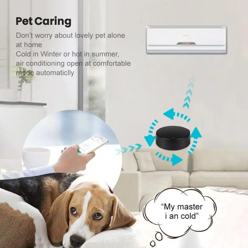 Tuya Smart RF ИК-пульт дистанционного управления Wi-Fi Инфракрасный контроллер для