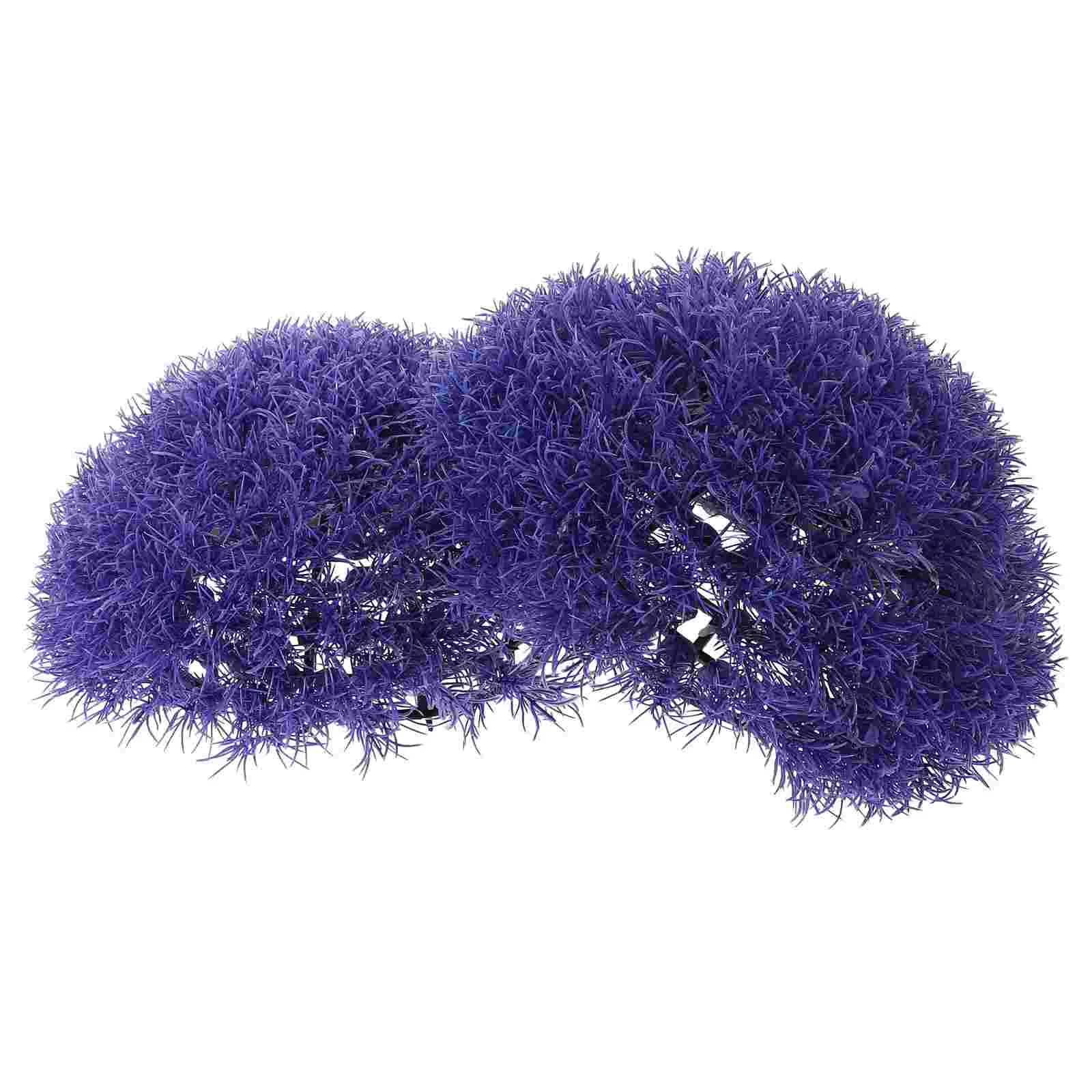 

Artificial Grass Ball Green Leaf Decorative Balls Pendants Outdoor Hanging Ceiling Ornaments Adornments DIY Home