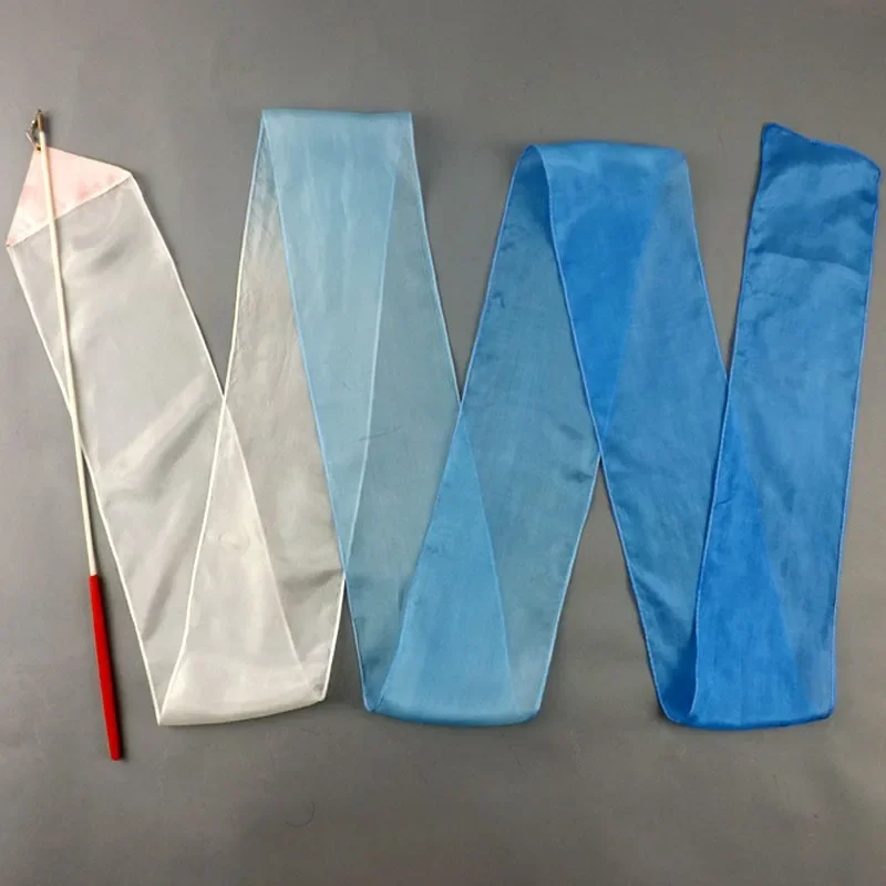 Шелковая палочка Habotai для поклонения художественный реквизит гимнастики балета