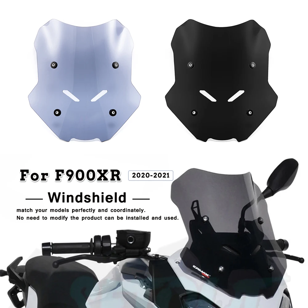 

MTKRACING For BMW F900XR F900 XR F900-XR F 900XR Motorcycle Front Screen Windshield Fairing Windshield 2020-2021