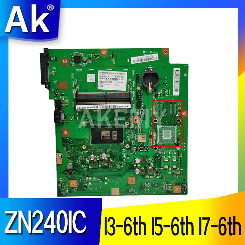 Настольная материнская плата ZN240IC все-в-одном для ASUS ZN240I ZN240 | Компьютеры и офис