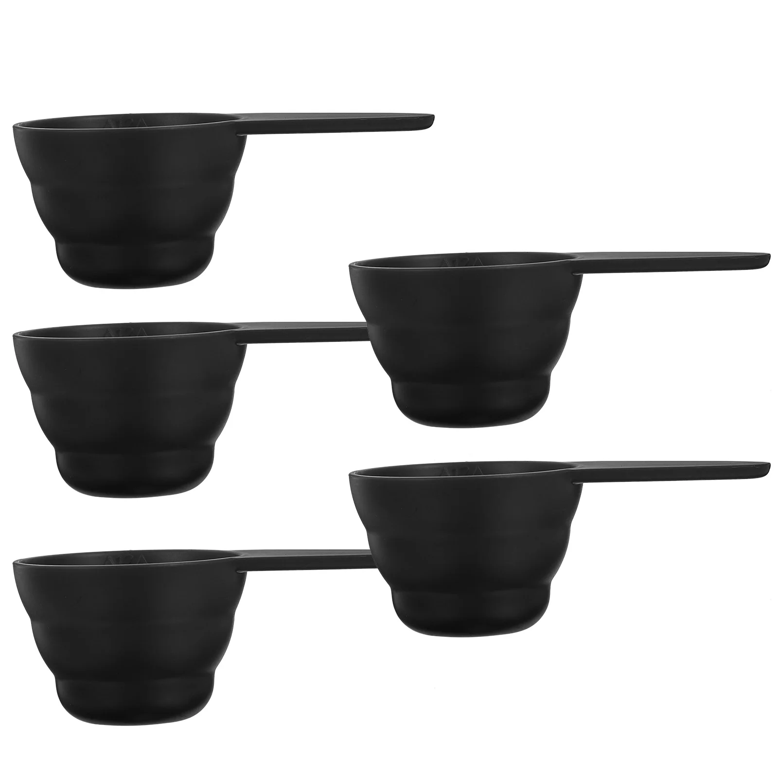 

5 Pcs Graduated Spoon Disposable Measuring Cups Small Scoop Teaspoon Coffee Scoops Canisters Abs 2 Measure Tablespoon Spoons