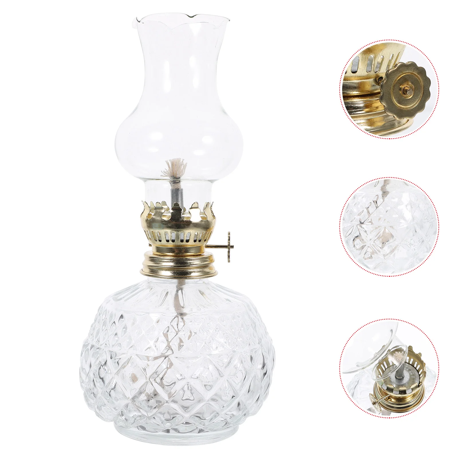 

Lamp Oil Keroseneantique Vintage Lanterns Wedding Lightdesk Retro Night Round Centerpieces Farmhouse Decoration Burner Table