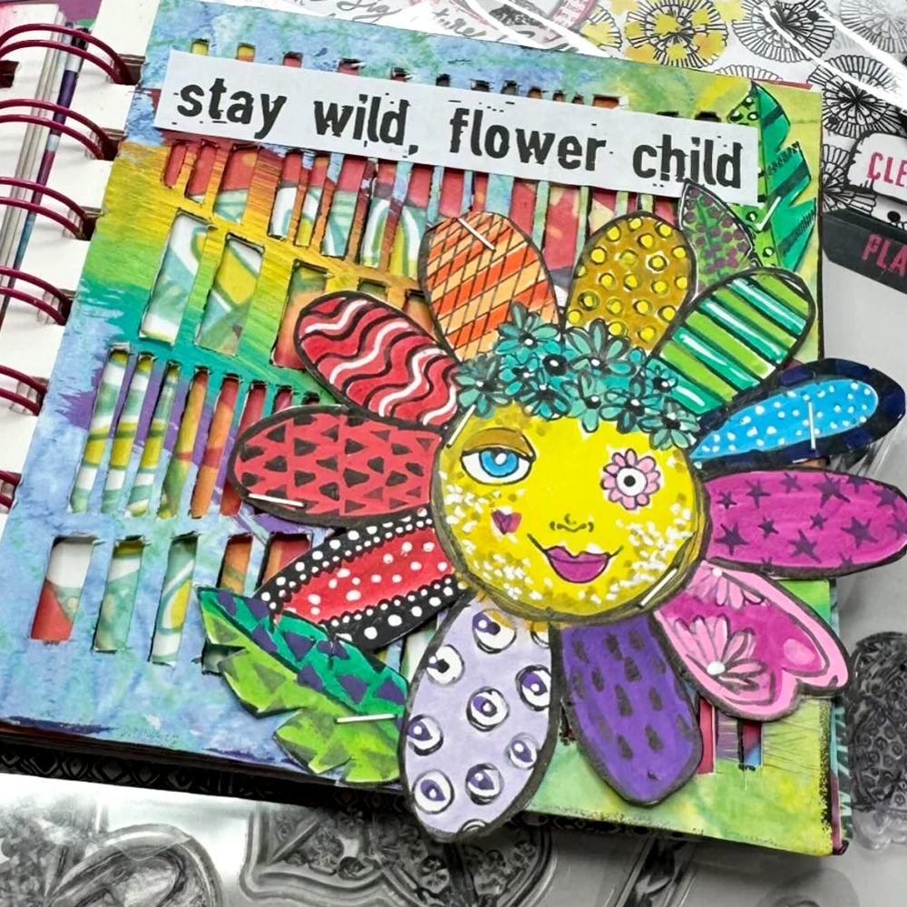 Набор Прозрачных Силиконовых Штампов С Лепестками Цветов Мышь Друзья Автобус