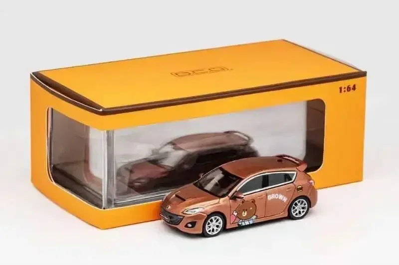 Литая под давлением модель автомобиля GCD 1:64 Speed 3 MPS Hatchback