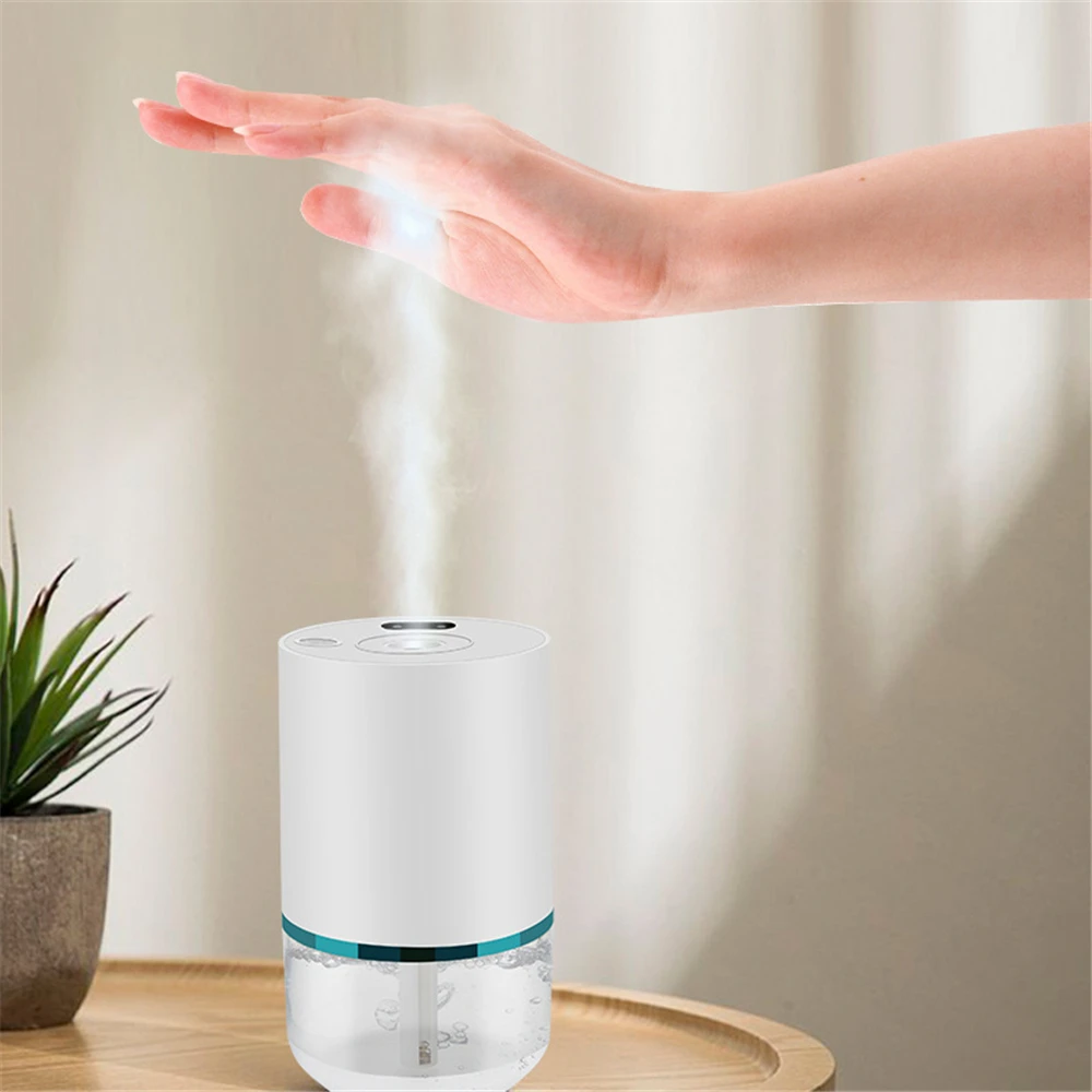 

Автоматический распылитель тумана USB зарядка домашний дезинфицирующее средство Диспенсер Бесконтактный стерилизатор для рук Портативный ...